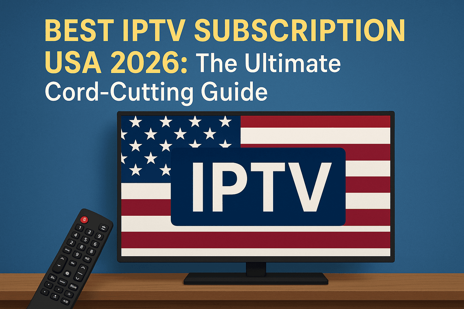 Best IPTV Subscription USA 2026: The Ultimate Cord-Cutting Guide