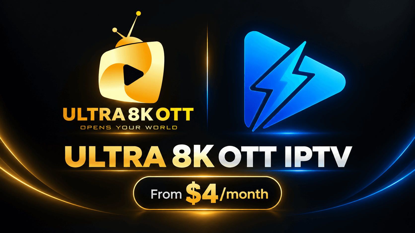 Best ULTRA 8K OTT IPTV Subscription Provider